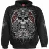 Spiral Sweat Capuche Gothique 'reaper's Door' -Vêtements Gothiques Boutique d091m451 1 900