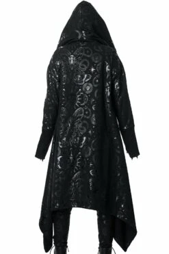 Longue Veste KILLSTAR 'demon Hooded' -Vêtements Gothiques Boutique demon hoodcardigan d x1600 900