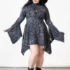 Robe KILLSTAR 'Divine Touch' -Vêtements Gothiques Boutique divine touch keyhole dress w b x1600 900