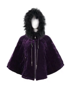 Cape Violette DEVIL FASHION 'Saba' -Vêtements Gothiques Boutique dsc00683 900