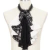 Jabot De Chemise Blanc DEVIL FASHION 1 Jabot De Chemise Blanc DEVIL FASHION -Vêtements Gothiques Boutique dsc01183 900
