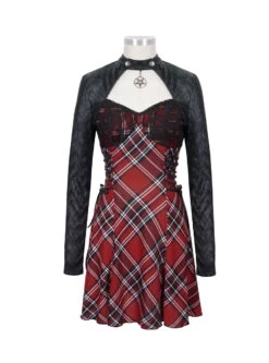 Robe Goth Punk Rock DEVIL FASHION -Vêtements Gothiques Boutique dsc01204 900