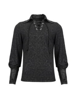 Pull Homme DEVIL FASHION 'Valamer' -Vêtements Gothiques Boutique dsc03485 900