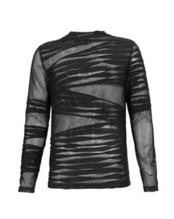 T-shirt Manches Longues DEVIL FASHION 'Teias' -Vêtements Gothiques Boutique dsc03584 900