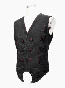 Gilet Jacquard DEVIL FASHION 'Lord Attira' -Vêtements Gothiques Boutique dsc04122 900