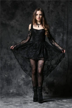 Robe Gothique Noire DARK IN LOVE
