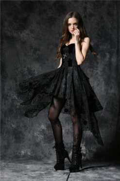 Robe Gothique Noire DARK IN LOVE