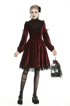 Robe DARK IN LOVE 'hermangild' -Vêtements Gothiques Boutique dw448 102 900