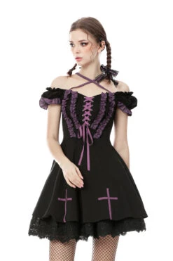 Robe Gothique Lolita 'harajuku' -Vêtements Gothiques Boutique dw468 105 900