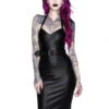 Robe KILLSTAR 'eclipse' En Simili Cuir 2 Robe KILLSTAR 'eclipse' En Simili Cuir -Vêtements Gothiques Boutique eclipse pencil dress 1 1 900