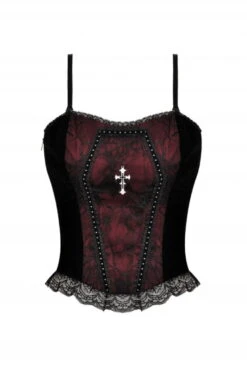 Top DARK IN LOVE 'goth Cross' 10 Top DARK IN LOVE 'goth Cross' -Vêtements Gothiques Boutique ef070fcbbb14962d24f2b17e75966e79image664x1000 900