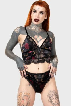 Culotte Gothique KILLSTAR 'Enchanted Maiden' -Vêtements Gothiques Boutique enchanted maiden panty w b x1600 900