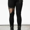 Pantalon KILLSTAR 'End Of Time' 2 Pantalon KILLSTAR 'End Of Time' -Vêtements Gothiques Boutique end of time jeans e x1600 900