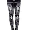 Leggings RESTYLE 'satanic Leggings' 1 Leggings RESTYLE 'satanic Leggings' -Vêtements Gothiques Boutique eng pl black gothic leggings with ram skull and pentagram satanic leggings 1732 1 900