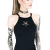 Top Noir RESTYLE 'pentagramme' -Vêtements Gothiques Boutique eng pl black womens top triple goddess 1874 2 900
