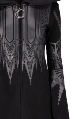 Veste Gothique RESTYLE 'Cathedral' -Vêtements Gothiques Boutique eng pl cathedral hoodie oversized hood warm sweatshirt 2264 12 900