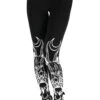 Leggings Noir RESTYLE 'domonic Cat' -Vêtements Gothiques Boutique eng pl demonic cat leggings black gothic leggings 1850 1 900