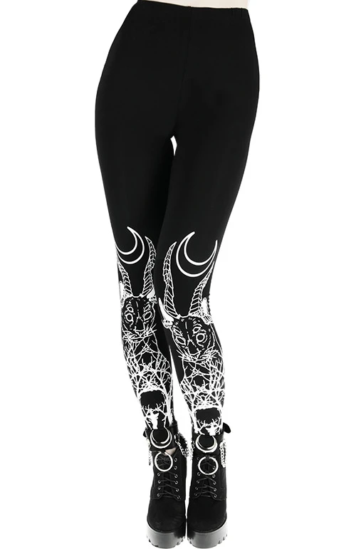 Leggings Noir RESTYLE 'domonic Cat' 3 Leggings Noir RESTYLE 'domonic Cat'