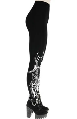 Leggings Noir RESTYLE 'domonic Cat' 9 Leggings Noir RESTYLE 'domonic Cat' -Vêtements Gothiques Boutique eng pl demonic cat leggings black gothic leggings 1850 6 900