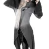 Cardigan RESTYLE 'dark Gradient' 1 Cardigan RESTYLE 'dark Gradient' -Vêtements Gothiques Boutique eng pl gray long gradient hoodie 2184 7 900