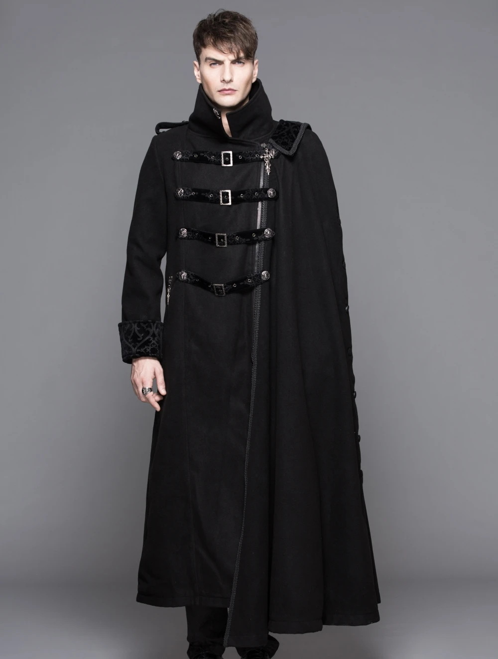 Manteau Gothique Homme 'prince Of Darkness' 3 Manteau Gothique Homme 'prince Of Darkness'
