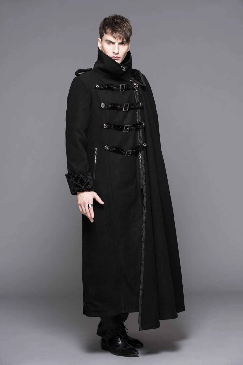 Manteau Gothique Homme 'prince Of Darkness' 4 Manteau Gothique Homme 'prince Of Darkness' – Image 2