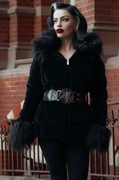 Veste KILLSTAR 'gates Of Hell' -Vêtements Gothiques Boutique gates of hell coat x1600 900