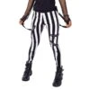 Leggings HEARTLESS 'ghosted' -Vêtements Gothiques Boutique ghosted leggings ladies black white heartless 1 900
