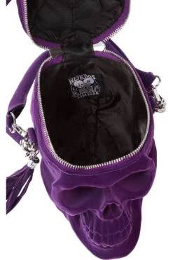 Sac Violet KILLSTAR 'grave Digger' -Vêtements Gothiques Boutique gravedigger velvet handbag plum h 7d2529fd d203 4d11 b777 4c5a70d1afc4 x1600 900