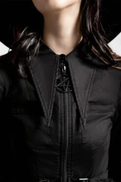 Chemise Femme KILLSTAR 'haze And Confused' -Vêtements Gothiques Boutique haze confused zip shirt c x1600 900