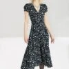 Robe Longue HELL BUNNY 'Hello Goodbye' -Vêtements Gothiques Boutique hlb40188 hello goodbye dress blk 01 900