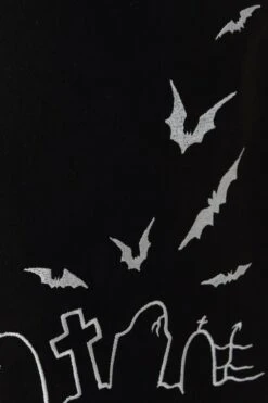 Jupe Courte HELL BUNNY 'cullen' -Vêtements Gothiques Boutique hlb50065 cullen mini skirt blk 12 900