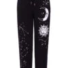 Jogging Femme HELL BUNNY 'Solaris' -Vêtements Gothiques Boutique hlb50235z solaris joggers blk 10 1 1 900