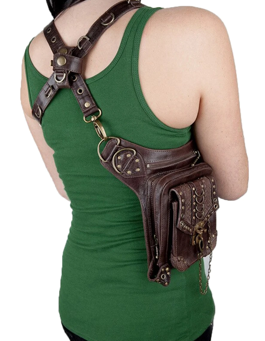 Sacoche Steampunk Unisexe Multi-positions 5 Sacoche Steampunk Unisexe Multi-positions – Image 3