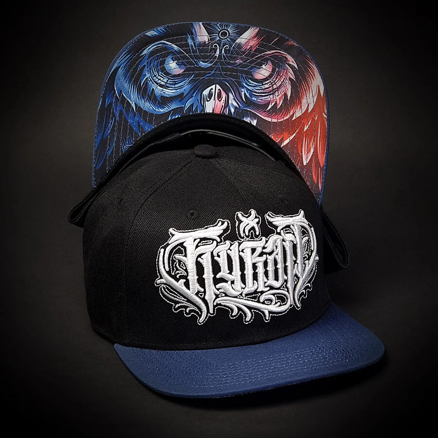 Casquette Snapback HYRAW 'dead Owl' 3 Casquette Snapback HYRAW 'dead Owl'
