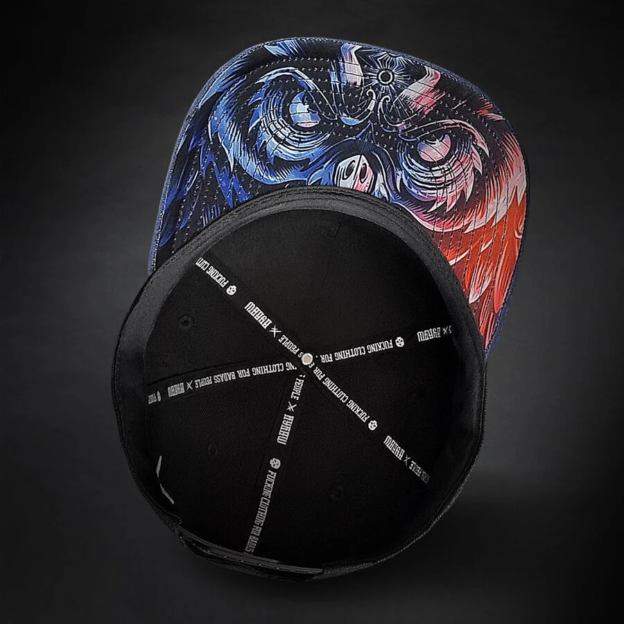 Casquette Snapback HYRAW 'dead Owl' 4 Casquette Snapback HYRAW 'dead Owl' – Image 2