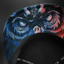 Casquette Snapback HYRAW 'dead Owl' 11 Casquette Snapback HYRAW 'dead Owl' -Vêtements Gothiques Boutique hyraw casquette snapback dead owl 4 900