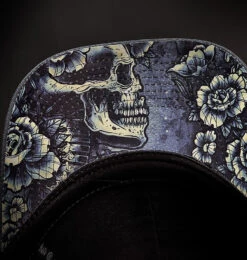 Casquette Trucker HYRAW 'moonlight -Vêtements Gothiques Boutique hyraw casquette trucker moonlight 4 900