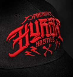 Casquette Trucker HYRAW 'origin' -Vêtements Gothiques Boutique hyraw casquette trucker origin red 3 900