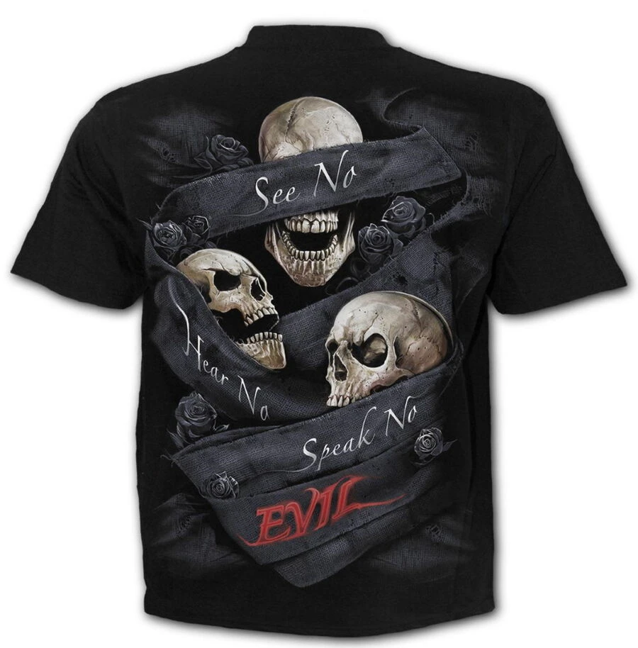 T-shirt SPIRAL Homme 'see No Evil' 4 T-shirt SPIRAL Homme 'see No Evil' – Image 2