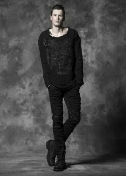 Pantalon Gothique Homme PUNK RAVE -Vêtements Gothiques Boutique img 06959