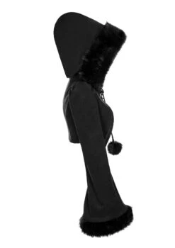 Boléro Hiver PYON PYON 'cassandre' -Vêtements Gothiques Boutique img 1867 900