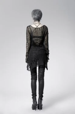 Haut Destroy Noir PUNK RAVE 'apocalypse 2022' -Vêtements Gothiques Boutique img 49661 900