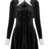 Robe PUNK RAVE 'wednesday Evening' -Vêtements Gothiques Boutique img 8408 900