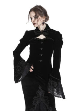 Veste Velours DARK IN LOVE 'hunila' -Vêtements Gothiques Boutique jw172 102 900