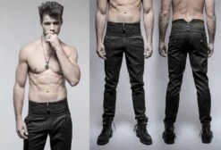 Pantalon Gothique Victorien Homme PUNK RAVE -Vêtements Gothiques Boutique k2383