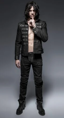 Pantalon Goth Rock Homme PUNK RAVE -Vêtements Gothiques Boutique k2395