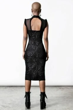 Robe KILLSTAR 'Lady Anti-Christ' -Vêtements Gothiques Boutique lady anti christ midi dress d x1600 900