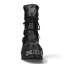 Bottes Cuir New Rock M-373-C116 -Vêtements Gothiques Boutique m 373 c116 3 900