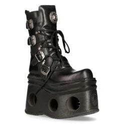 Bottes Cuir New Rock M.373-S94 -Vêtements Gothiques Boutique m 373 s94 2 900